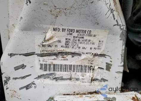 2012 Ford F250 Super Duty из США, поврежденный, VIN 1FT7W2BT8CEB05327